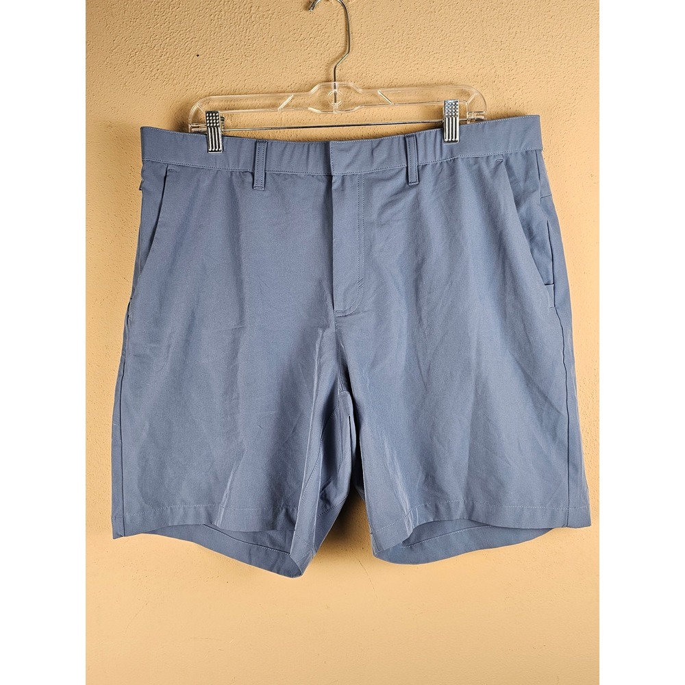 Fabletics Mens Blue Performance Golf Shorts 38